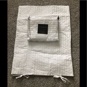 * listing for @indigo400 - Ralph Lauren White Belleville Standard Pillow Sham